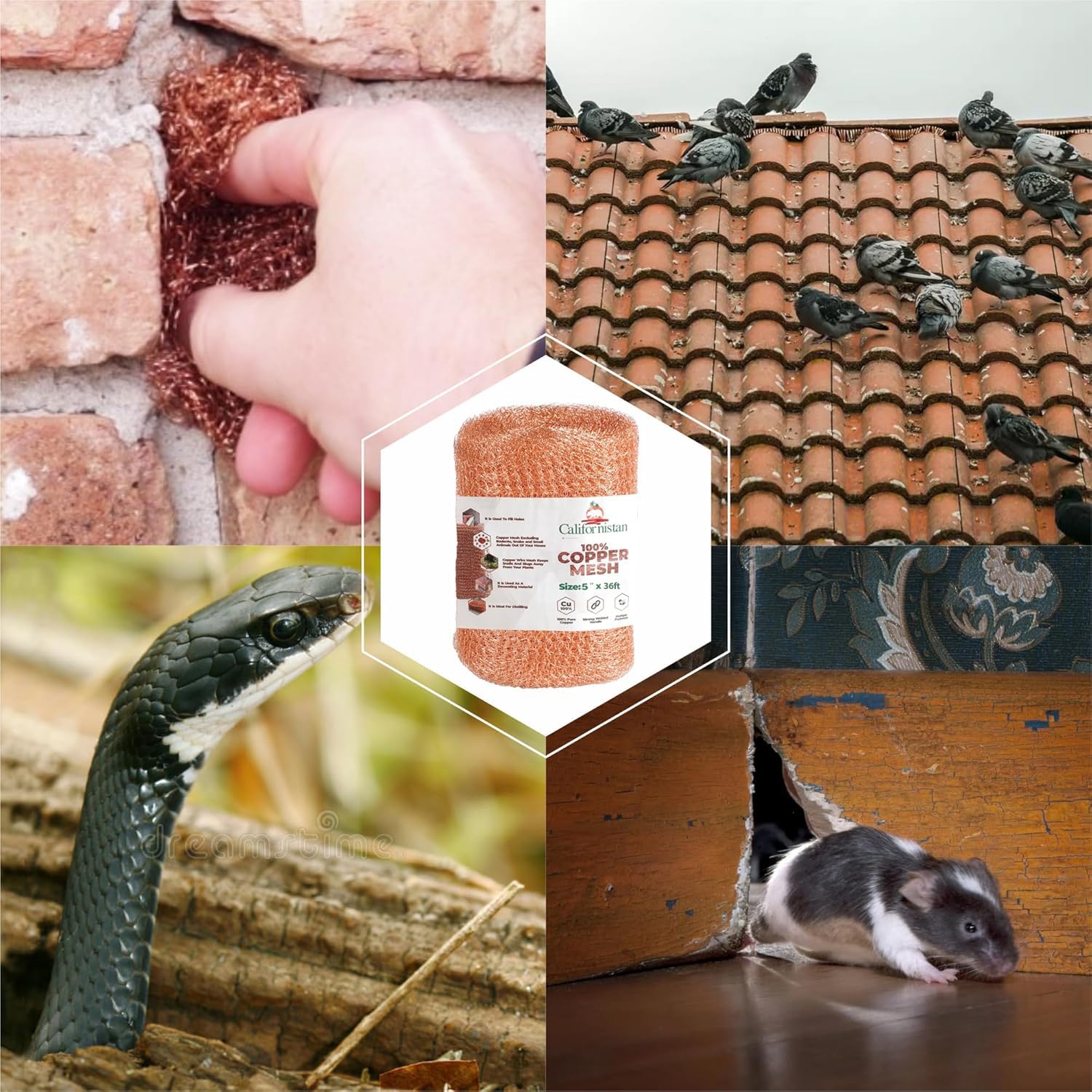 Heavy Duty Copper Mesh for Pest Control