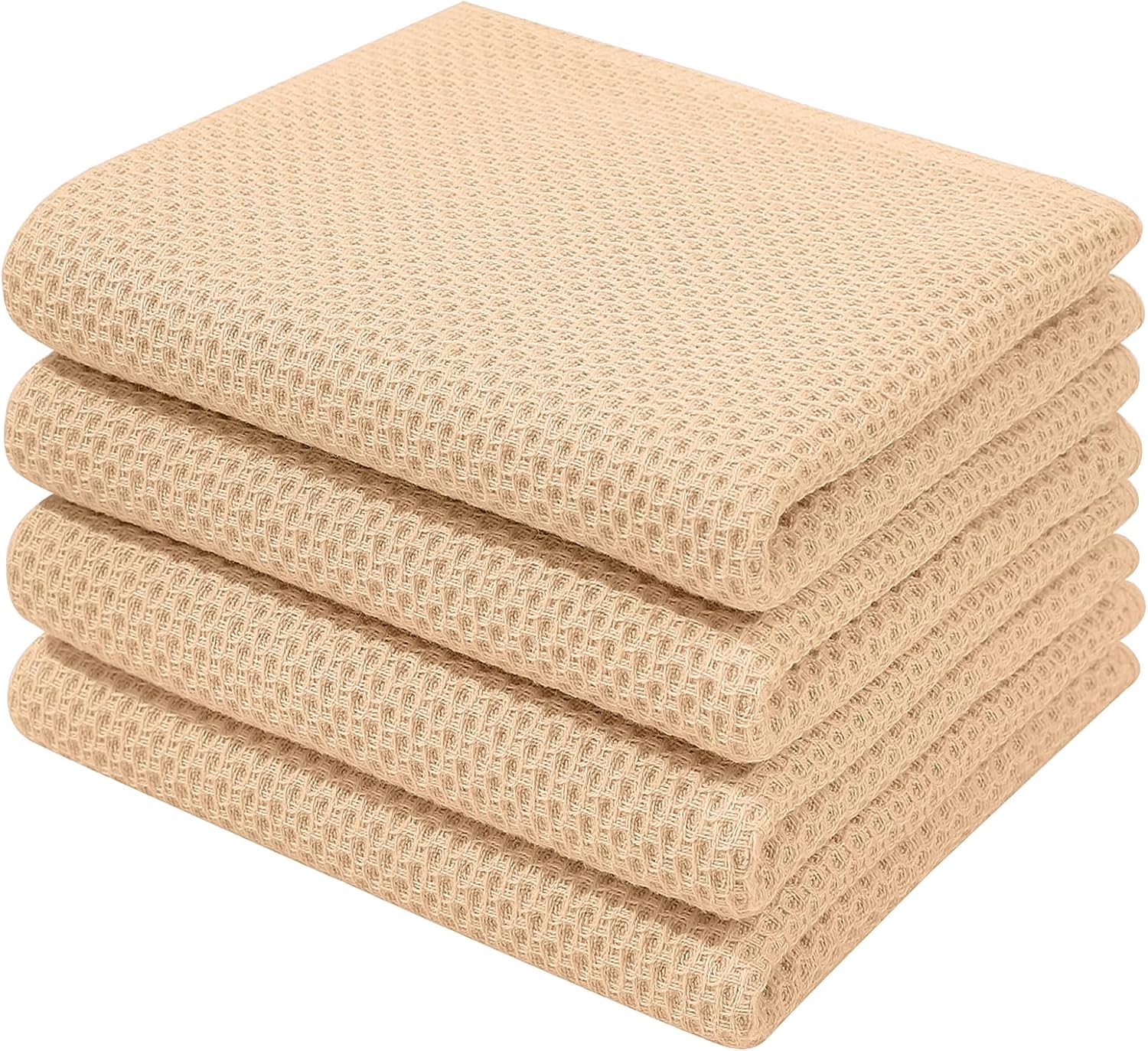 Homaxy 100% Cotton Waffle Dish Cloths