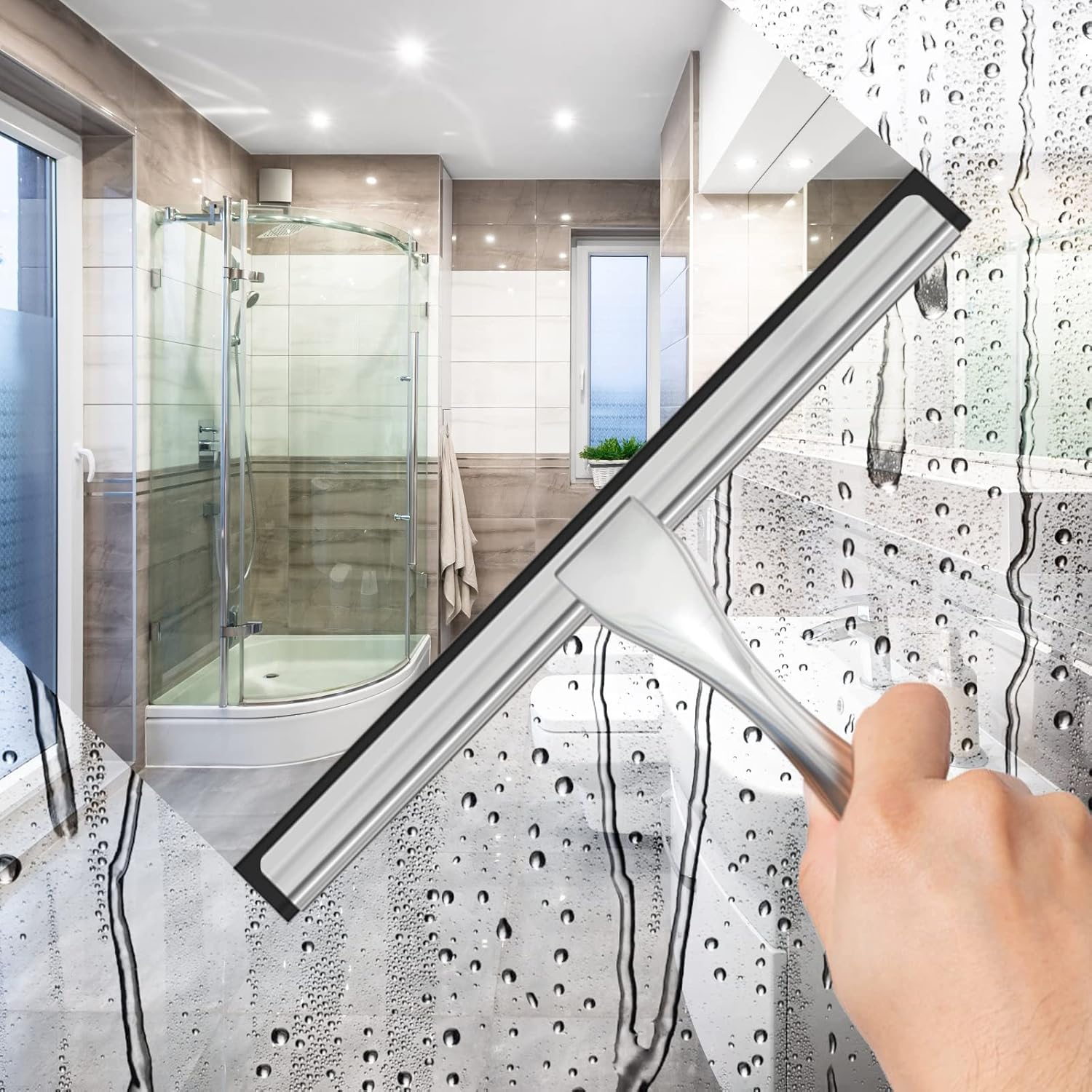 All-Purpose Stainless Steel Shower