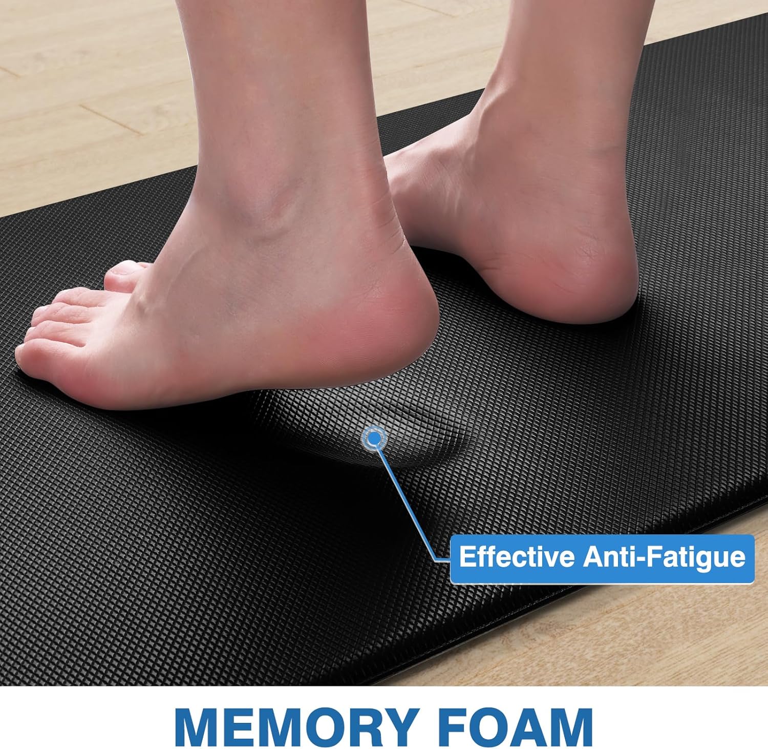 StepRite 2PCS Anti-Fatigue Kitchen Mats