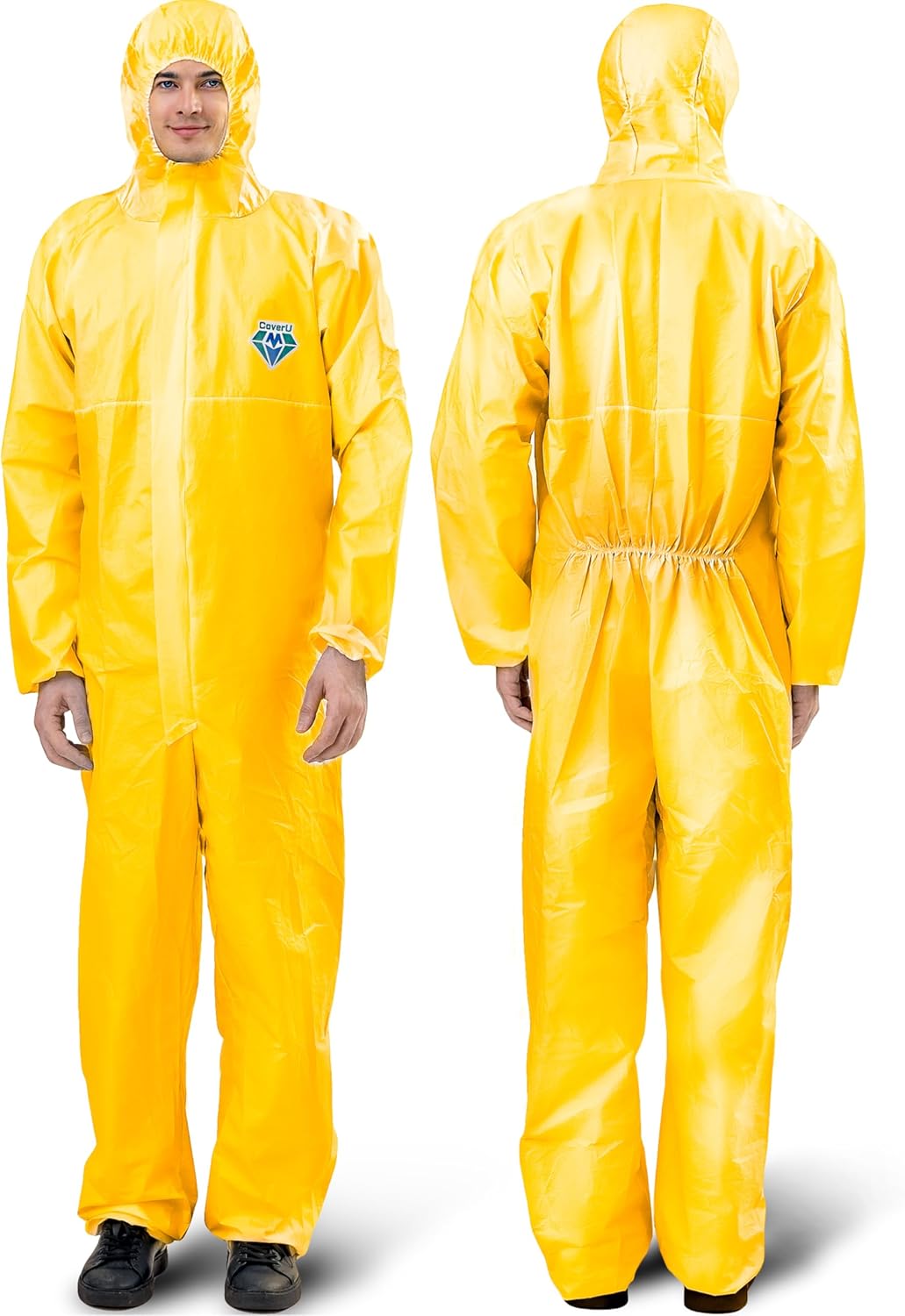 Medtecs Hazmat Suits Disposable Coveralls Suit