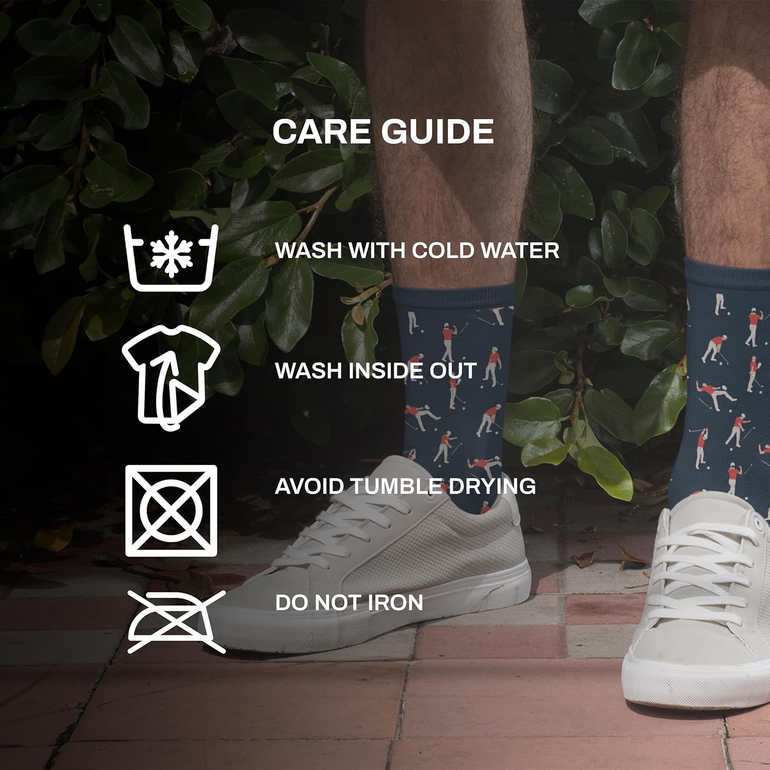 Shanker Golf Socks Funny Angry Golfer Socks