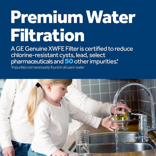 GE XWFE Refrigerator Water Filter Genuine Replacement