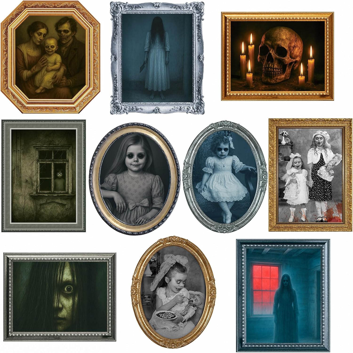 Halloween Decorations Indoor Scary Wall Decor