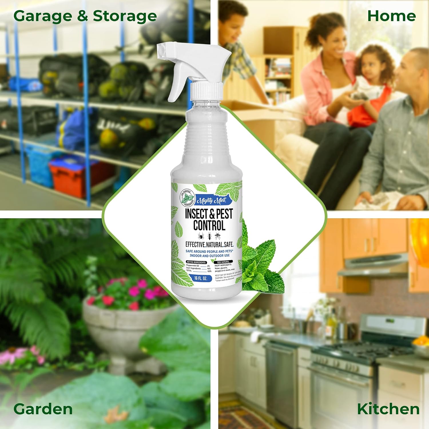 Mighty Mint Peppermint Oil Insect Repellent