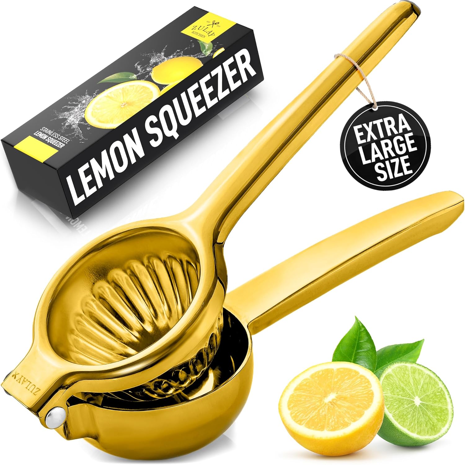 Zulay Kitchen Extra Large Lemon Squeezer