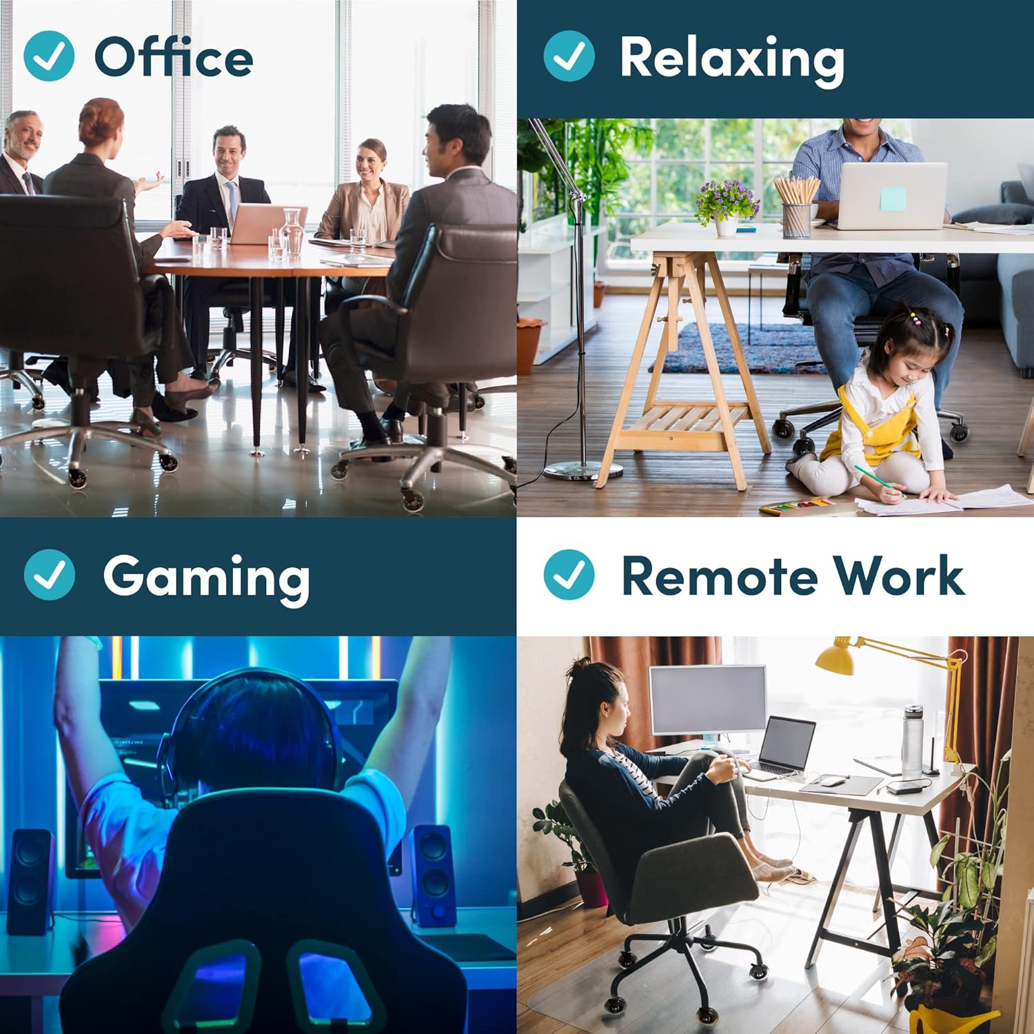 Lifelong Original Office Chair Wheels