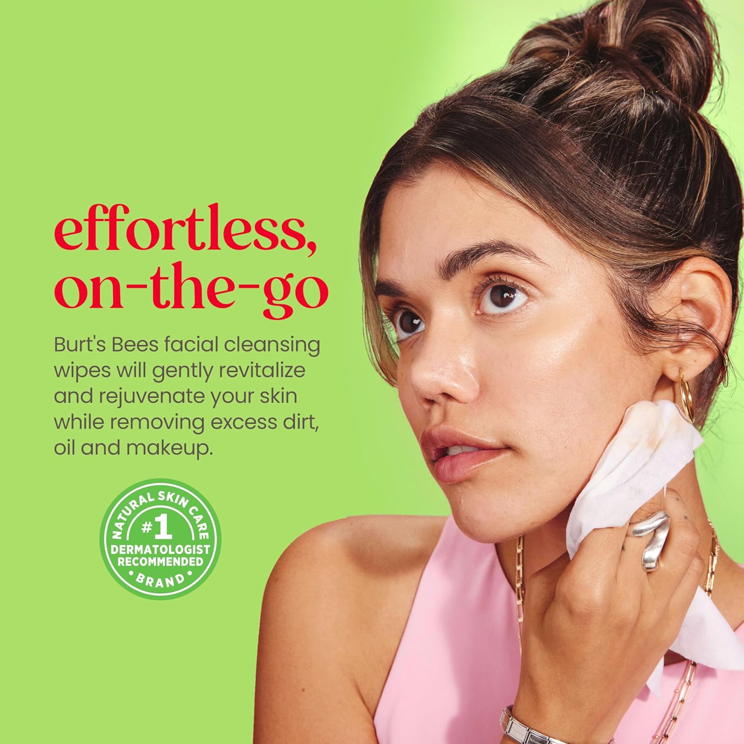 Burt's Bees Aloe Vera Face Wipes Makeup Remover