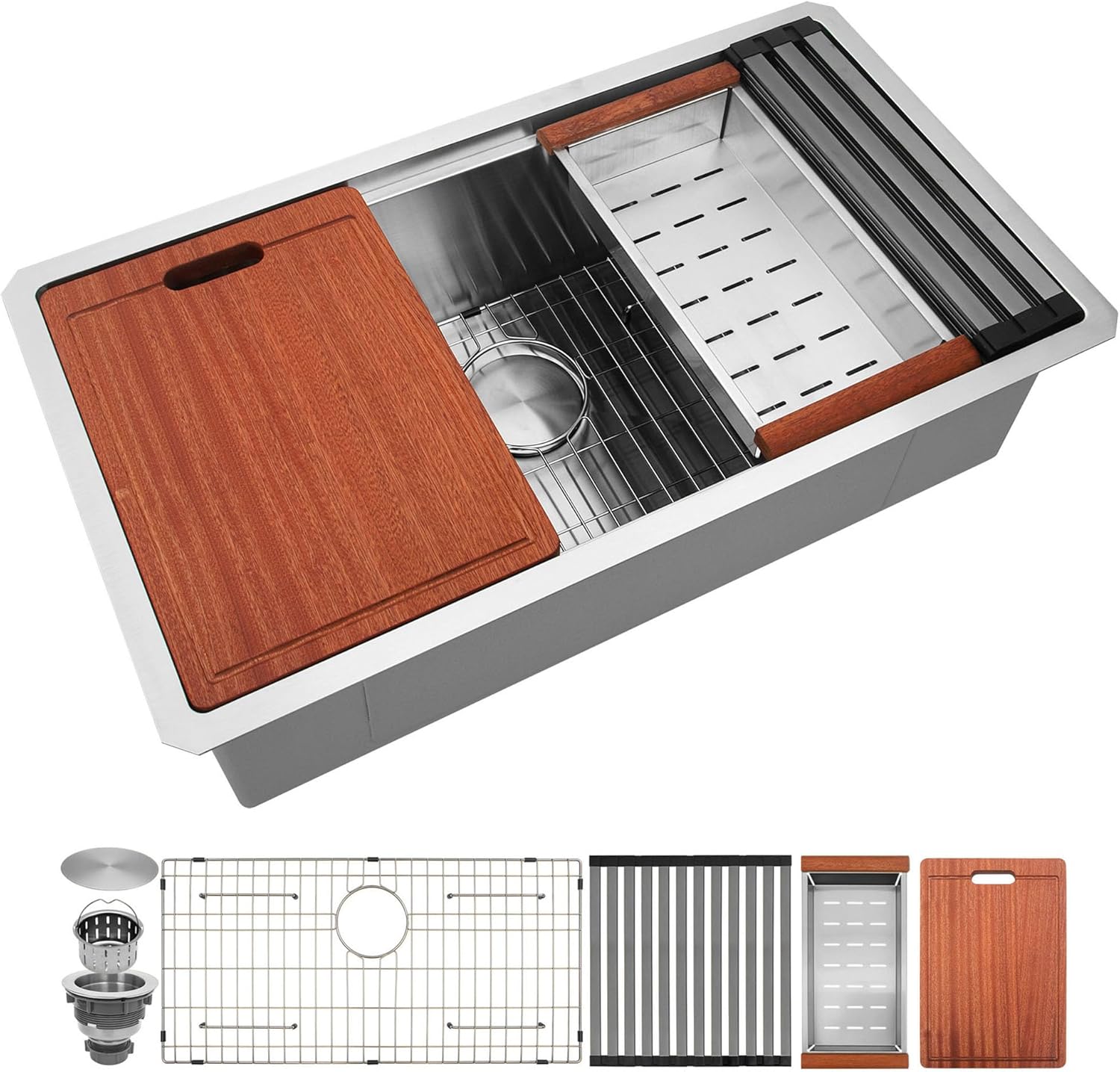 Modern Undermount Gold Sink for Kitchens