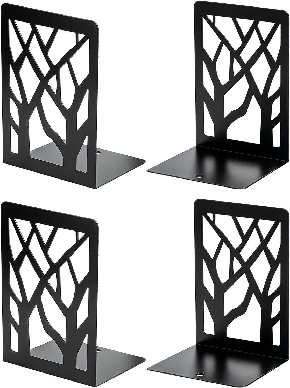 MaxGear Book Ends Tree Design Bookends for Shelves