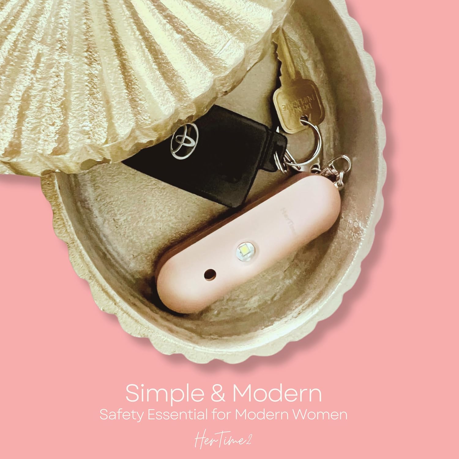 Personal Safety Alarm Travel Safe Waterproof Gift for Women