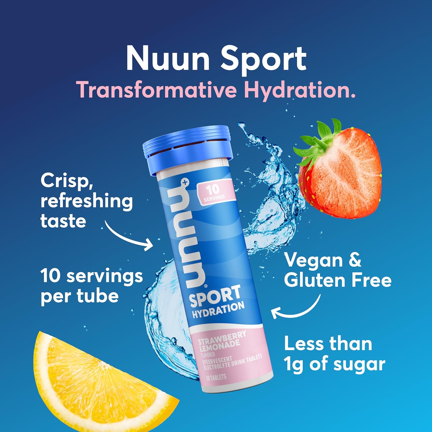 Nuun Sport Electrolyte Tablets with Magnesium