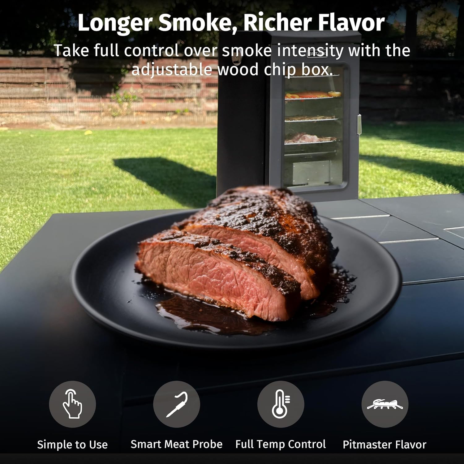 EAST OAK 30" Electric Smoker for Outdoors