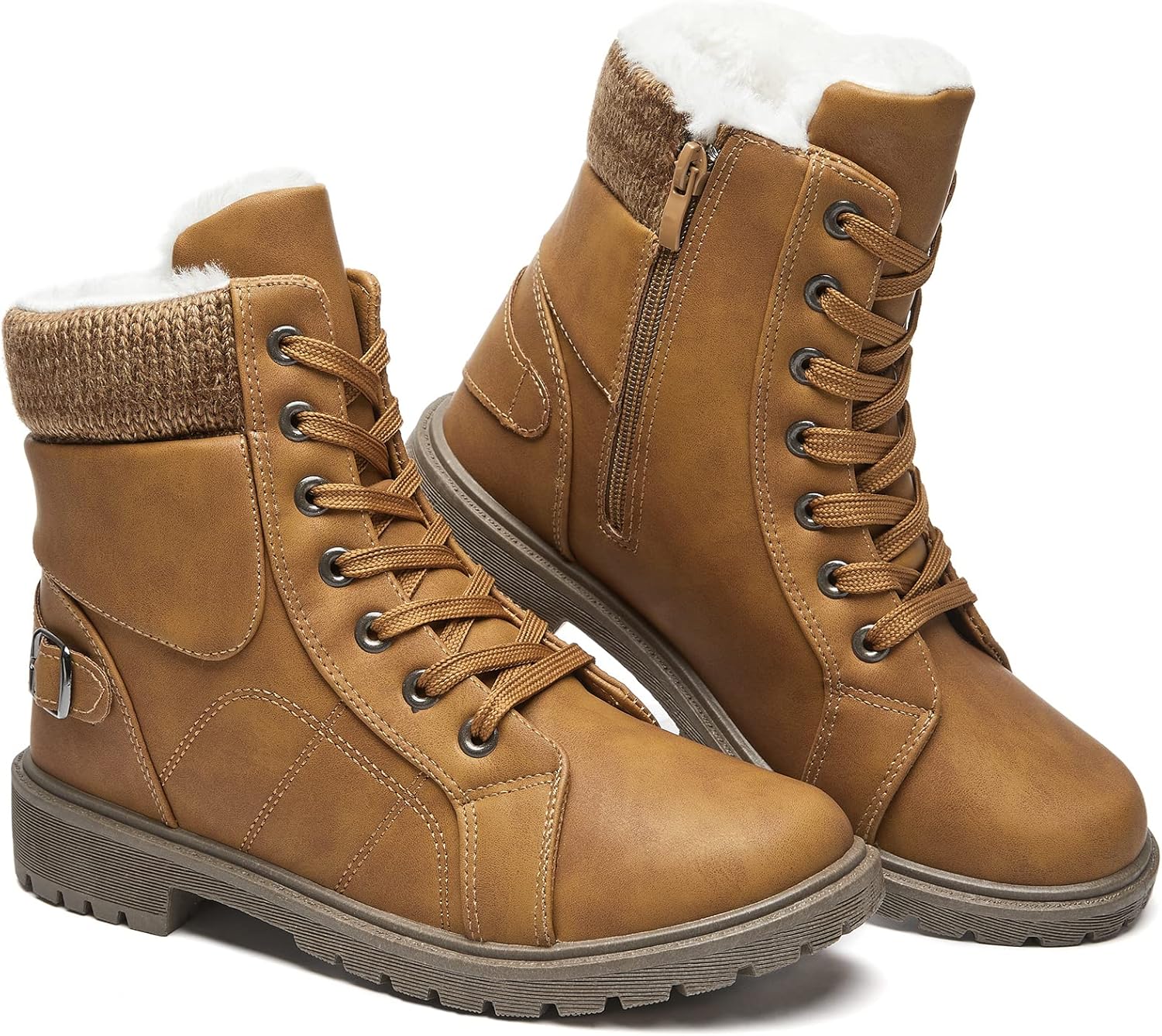 SERNIAL Womens Winter Snow Boots