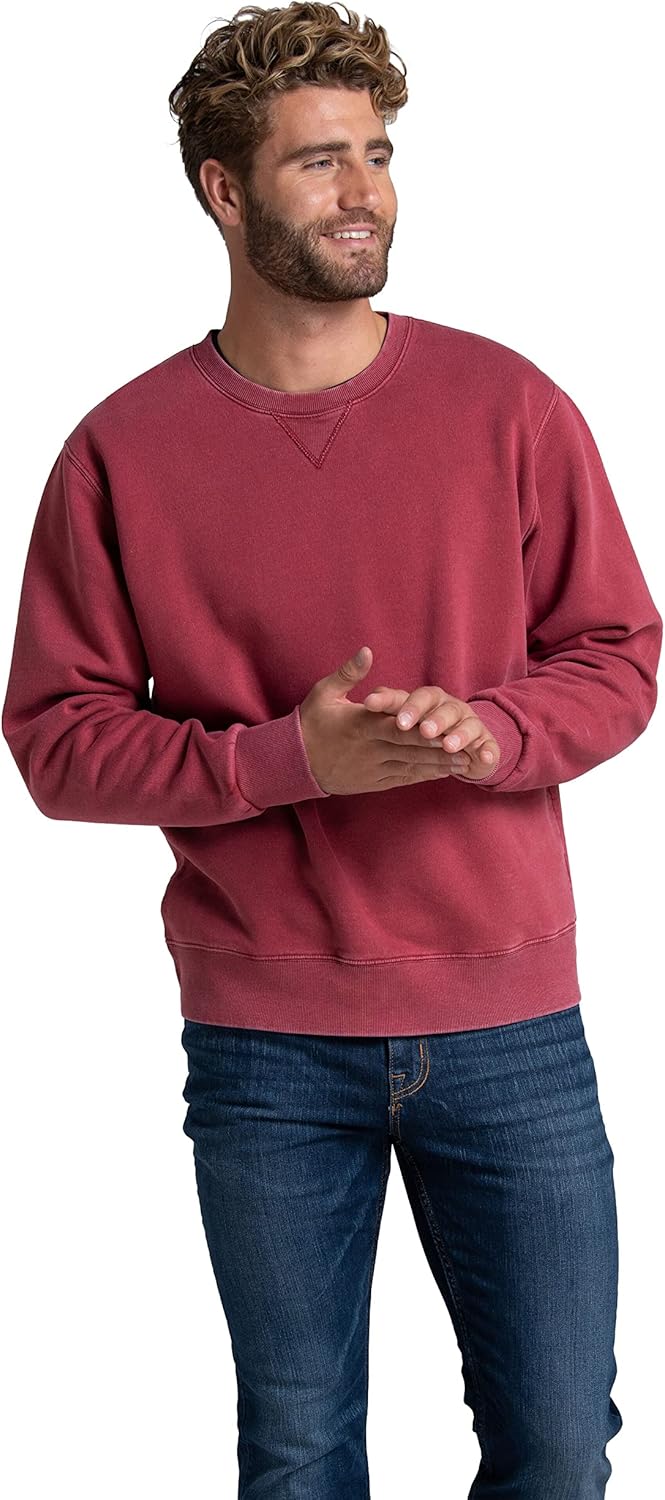 Fruit of the Loom Men's Eversoft Fleece Crewneck Sweatshirts
