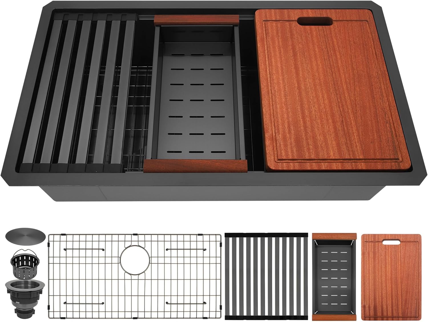 Modern Undermount Gold Sink for Kitchens