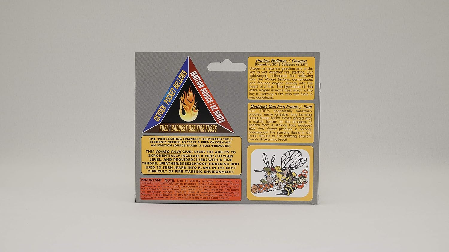 Pocket Bellows - Weatherproof Collapsible Fire Bellowing Tool