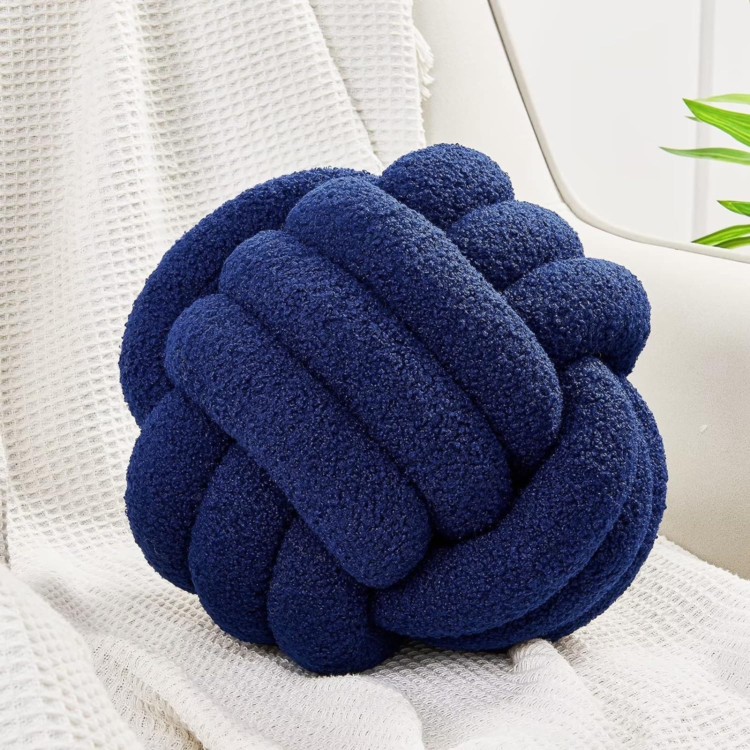 Uvvyui Knot Pillow Ball Soft Home Decorative