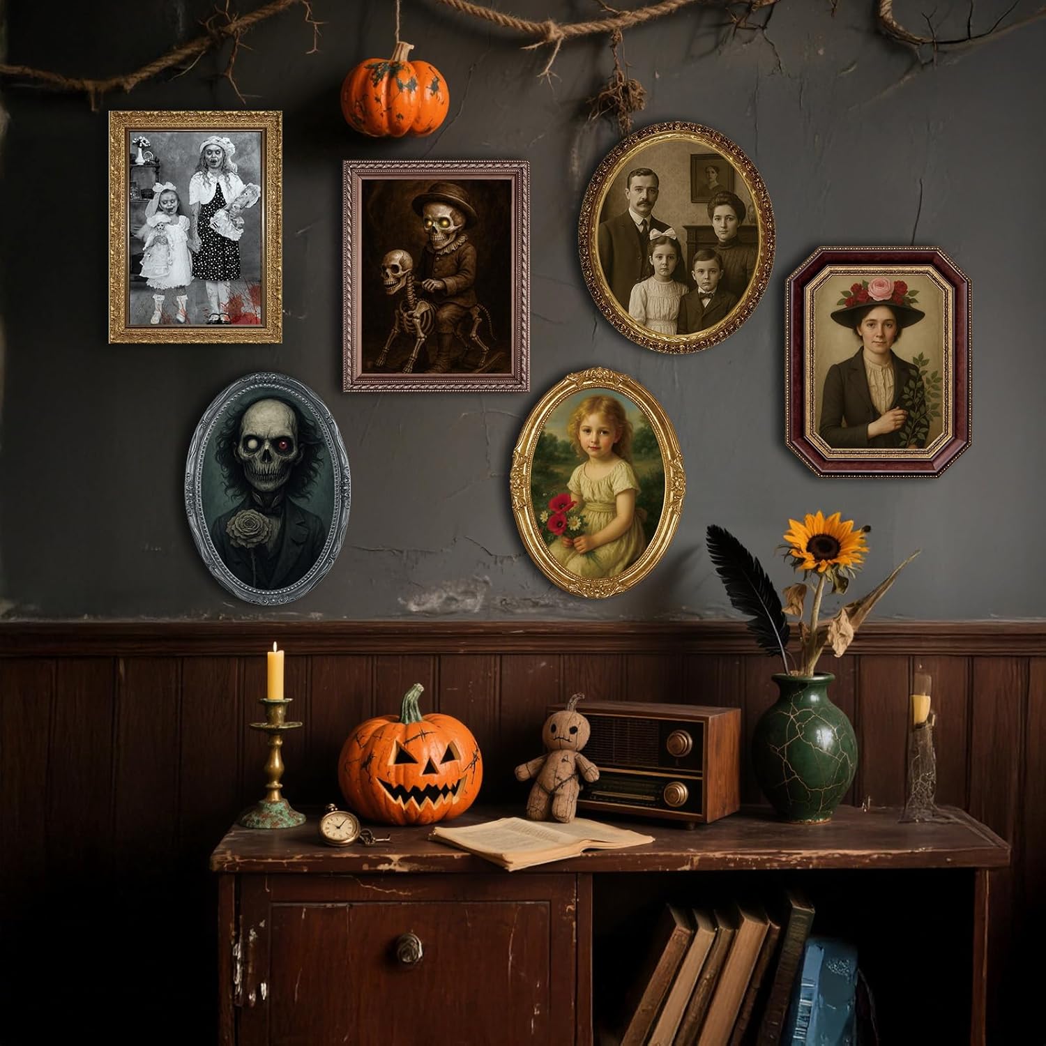 Halloween Decorations Indoor Scary Wall Decor