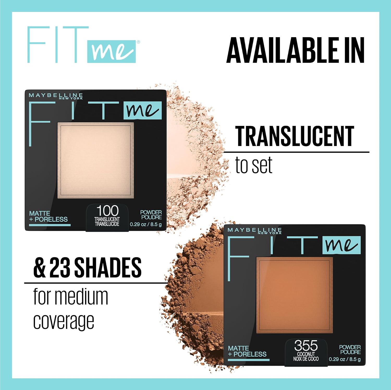 Maybelline Fit Me Matte + Poreless Pressed Powder