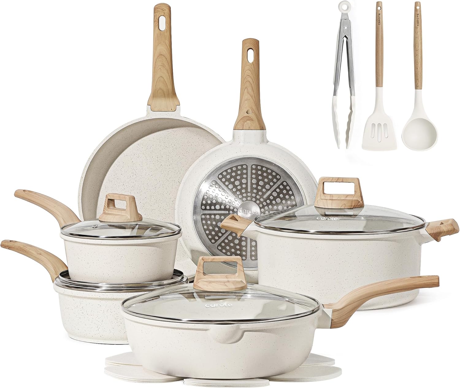 CAROTE Nonstick Cookware Sets