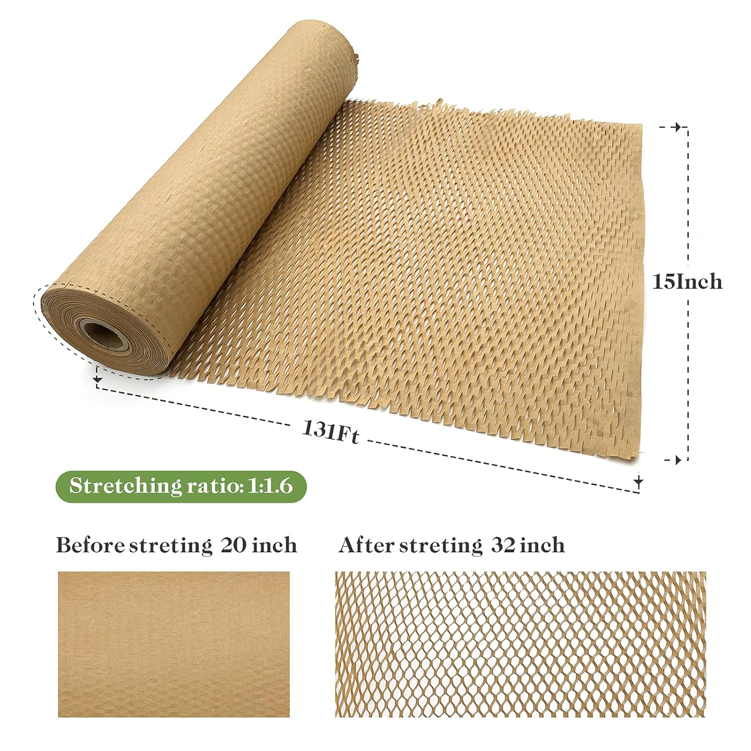 Honeycomb Cushion Wrap for Packaging Items