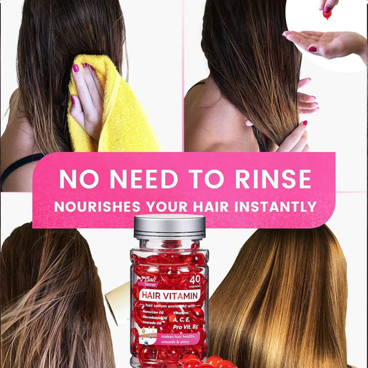 Hussell Hair Serum Capsules with Argan