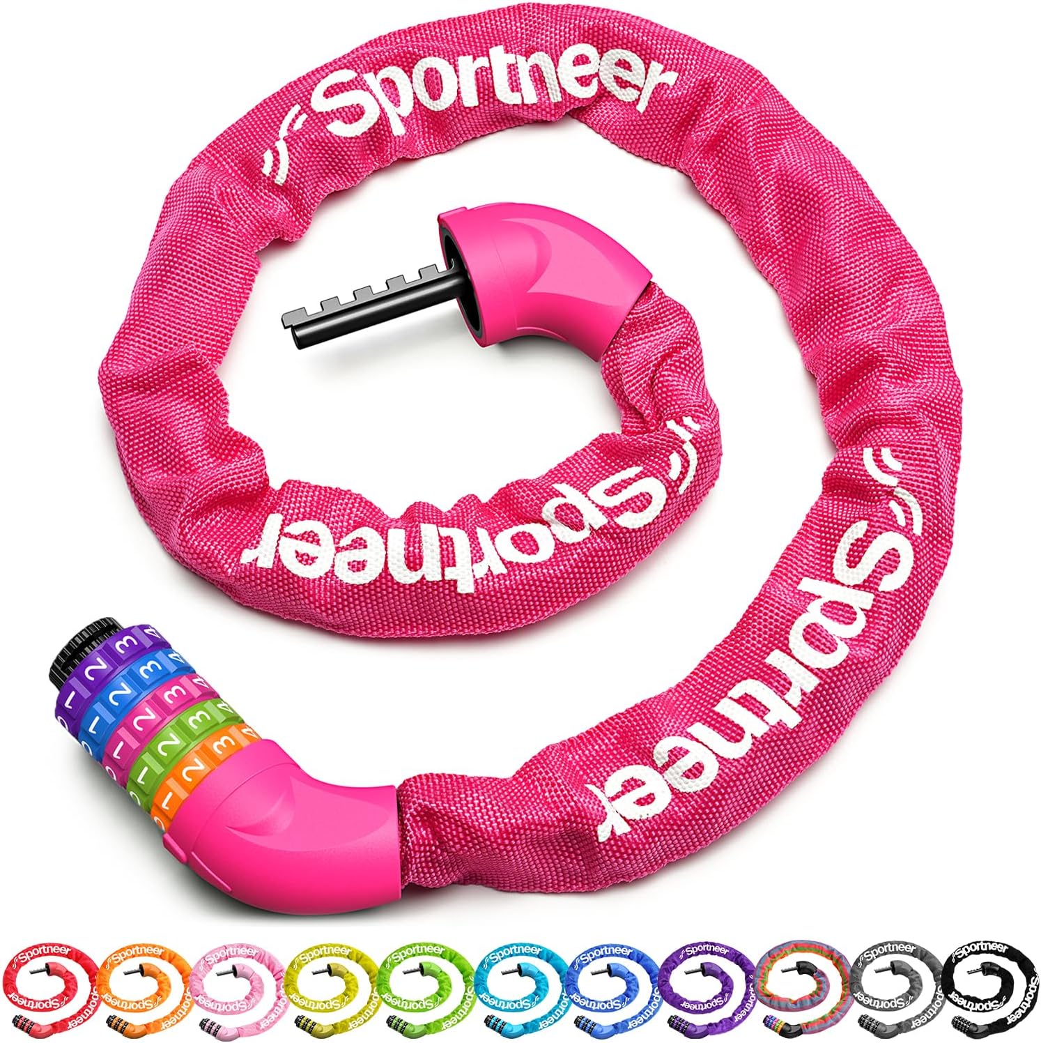 Sportneer Bike Lock 5-Digit Combination