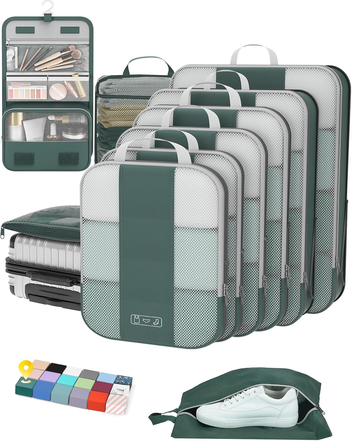 OlarHike 10 Compression Packing Cubes