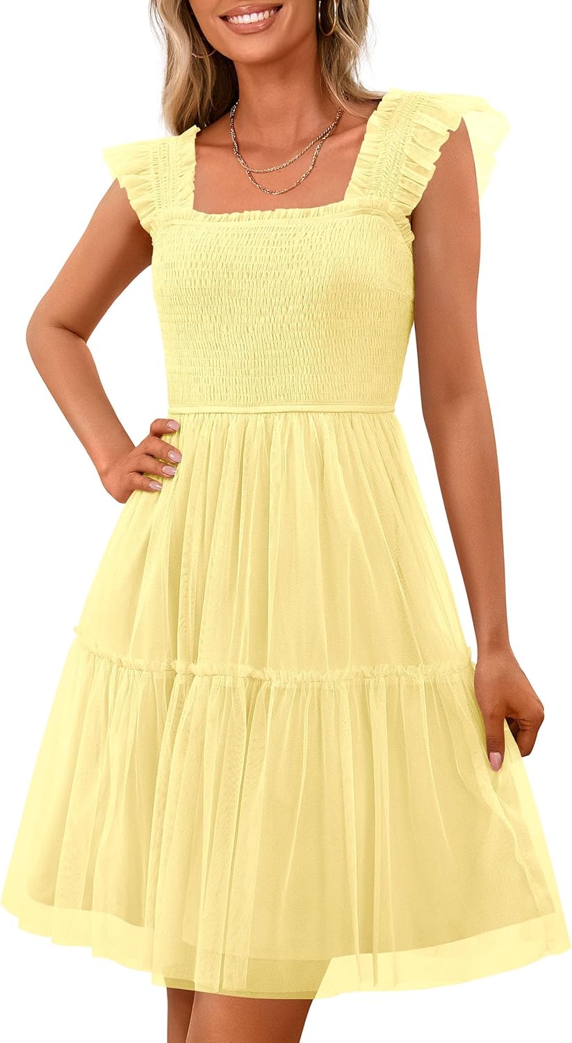 PRETTYGARDEN Women’s 2025 Summer Mini Dress