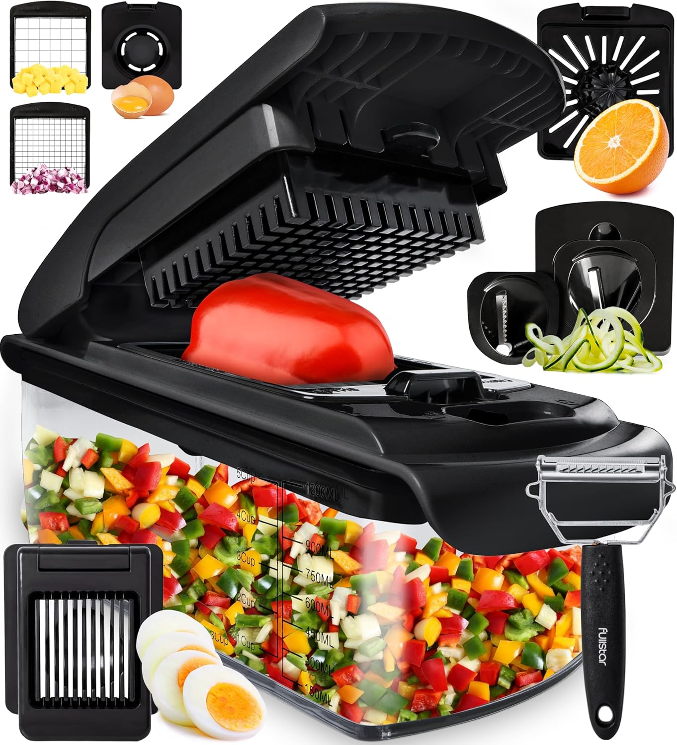 Fullstar Pro Vegetable Chopper & Spiralizer