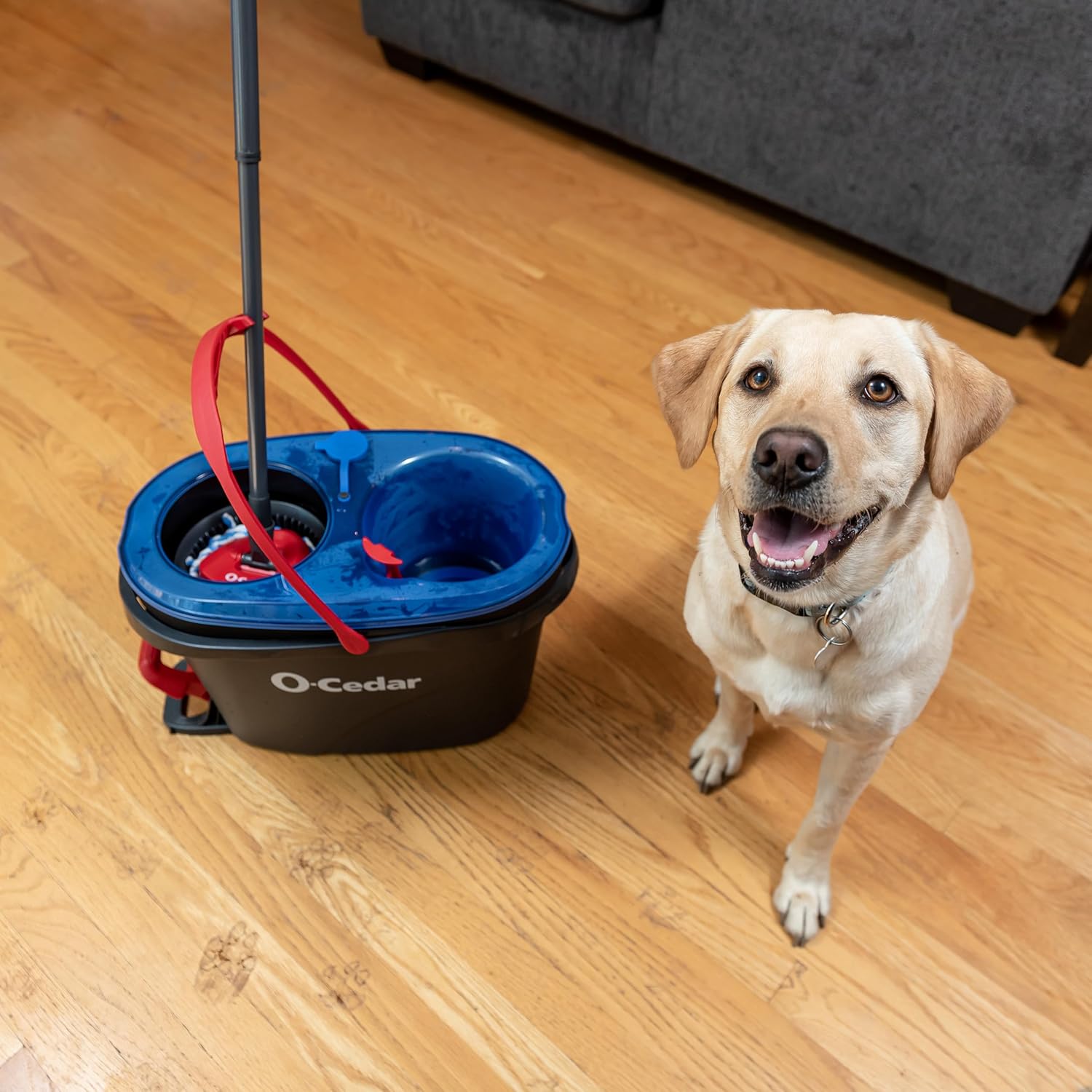 O-Cedar RinseClean Spin Mop & Bucket