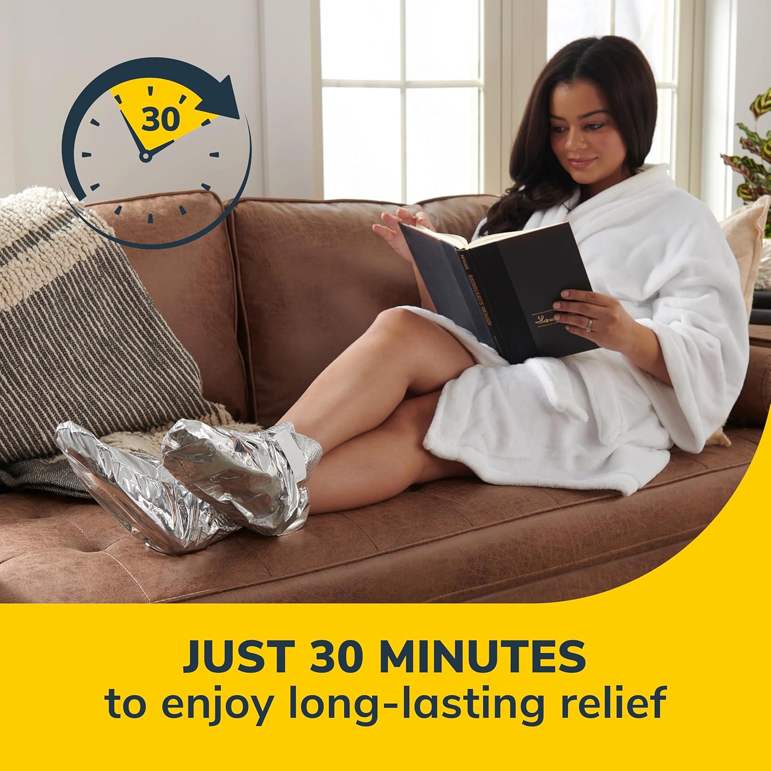 Dr. Scholl's® Tired, Achy Feet Soothing & Reviving Foot Mask