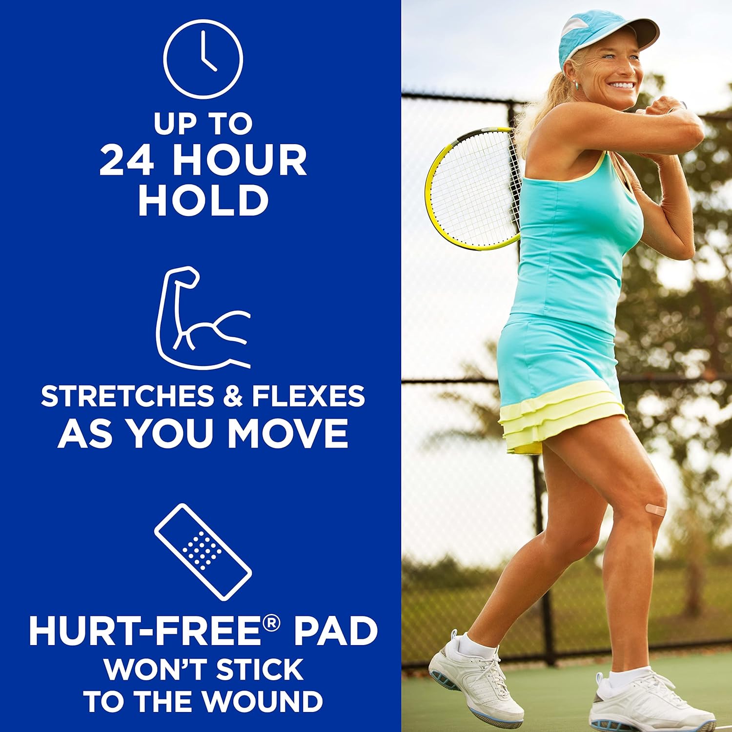 Band-Aid Brand Flexible Fabric Sterile Adhesive Bandages