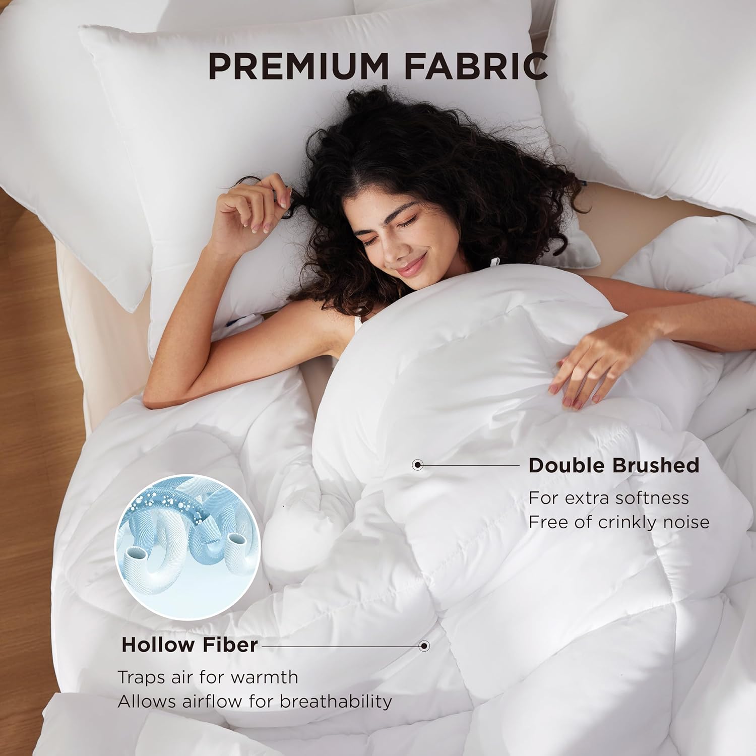 Bedsure Comforter Duvet Insert King Size