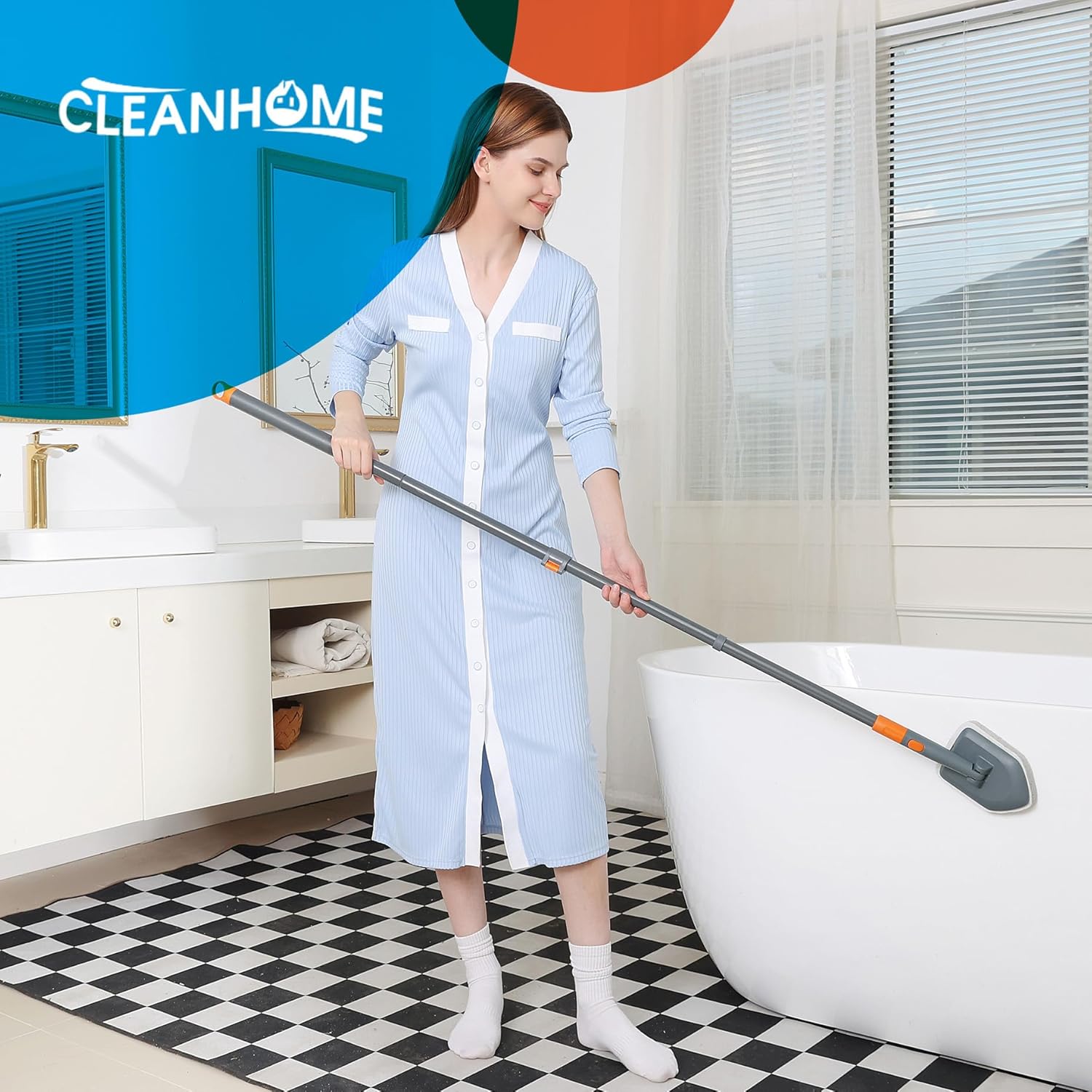 Tile Tub Scrubber Brush