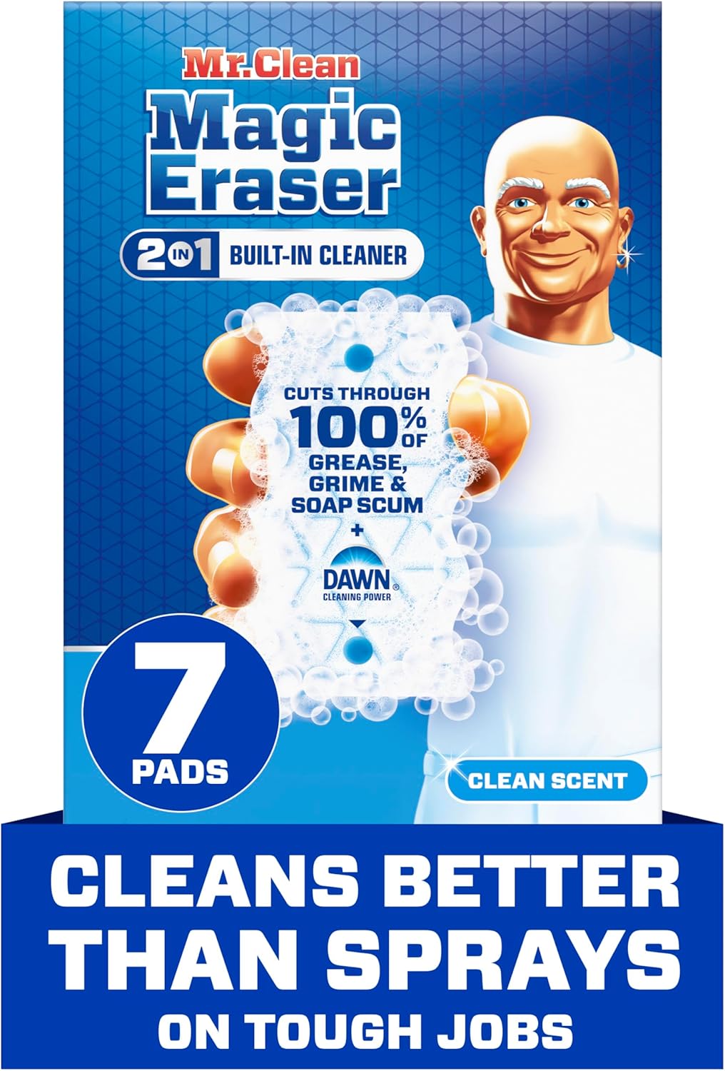 Foaming Sponge Cleaner for Home Surfaces