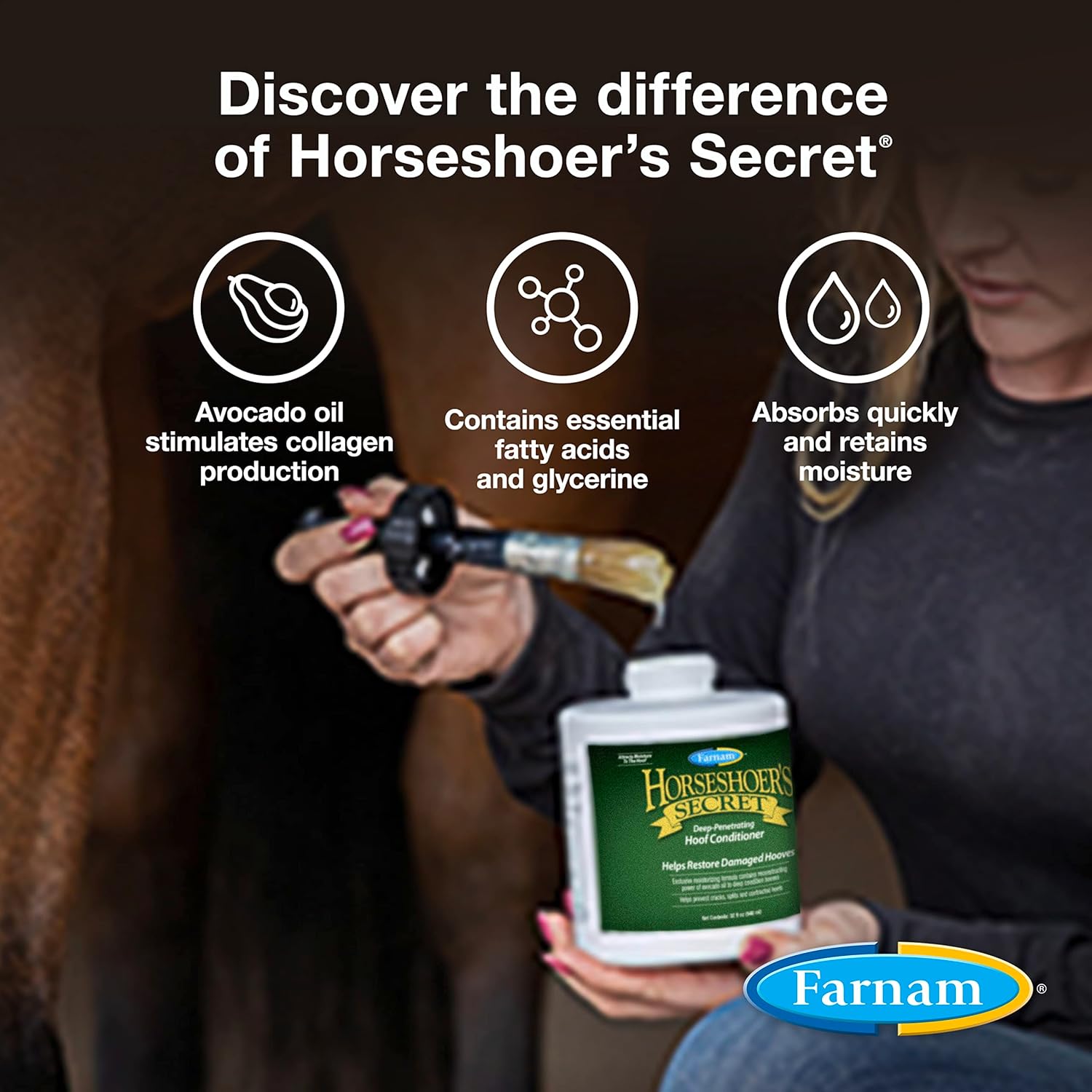 Farnam Horseshoer's Secret Deep-Penetrating Oil for Horses
