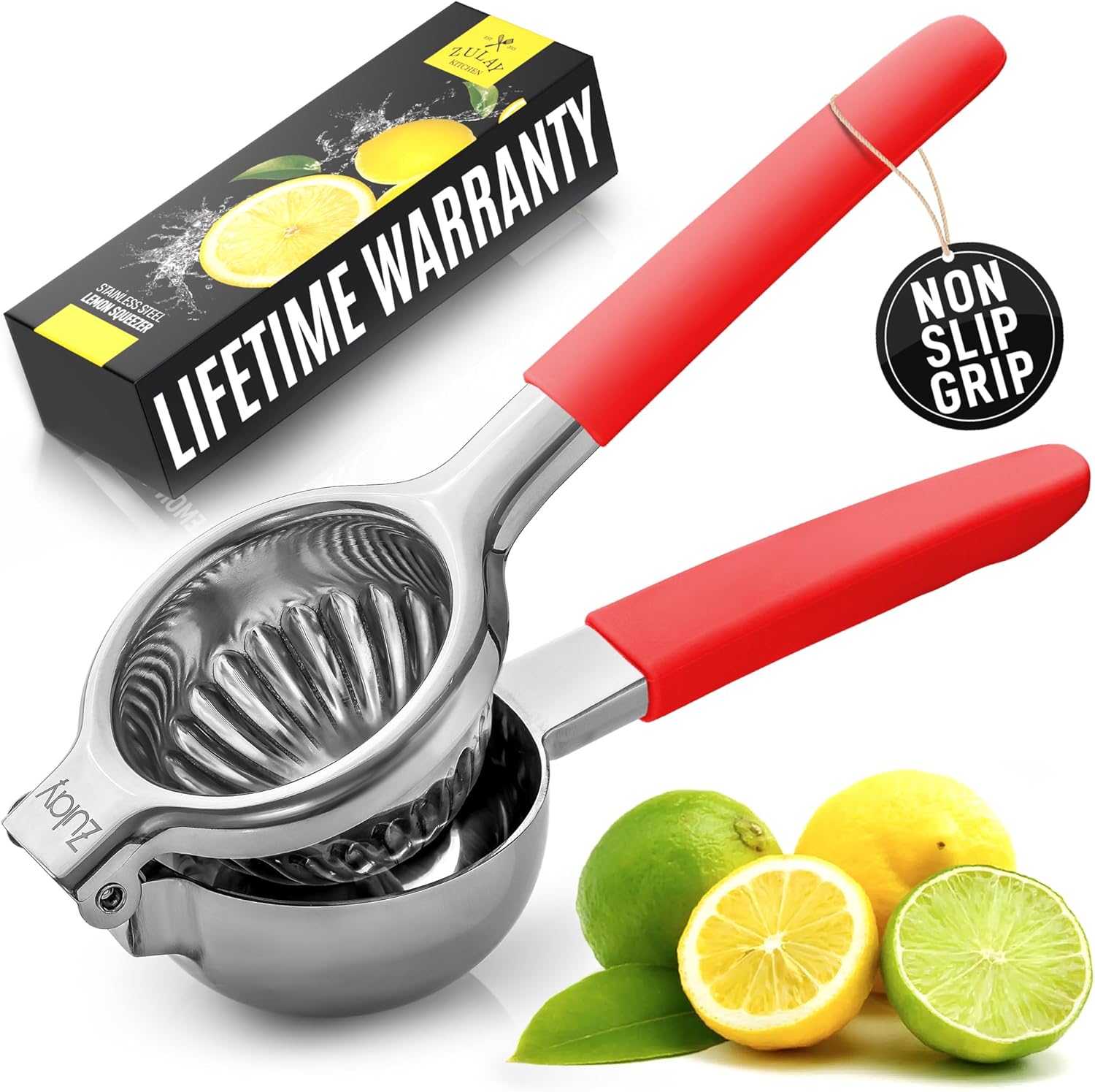 Zulay Kitchen Extra Large Lemon Squeezer