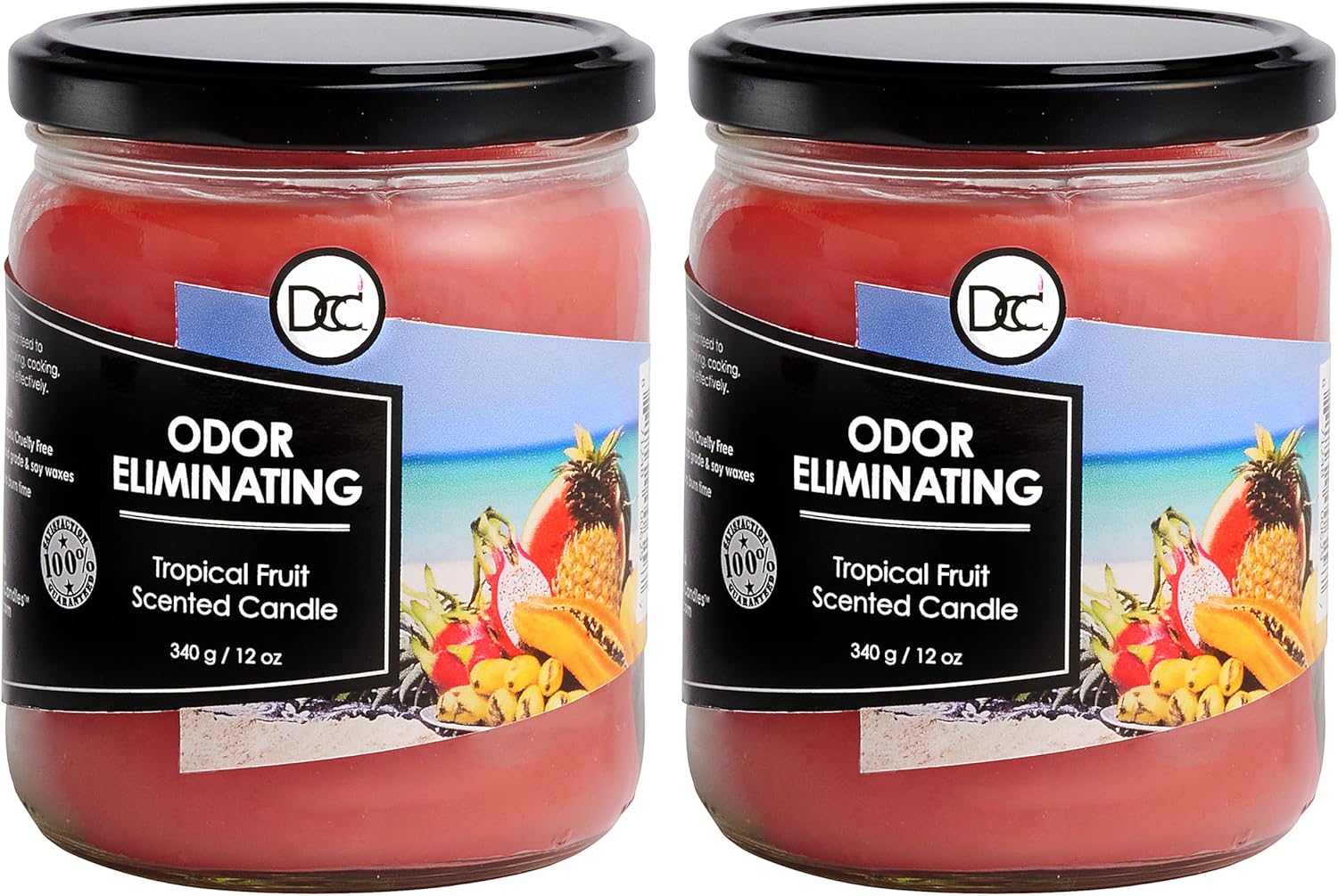 Vanilla Bean Odor Eliminating Candle – 80-Hour Burn