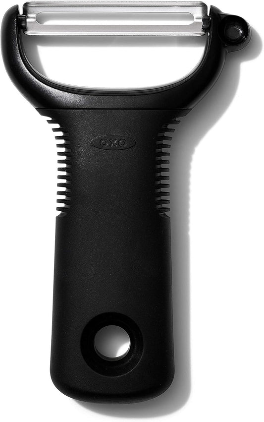 Ergonomic Y-Shaped Peeler for Kitchen Use