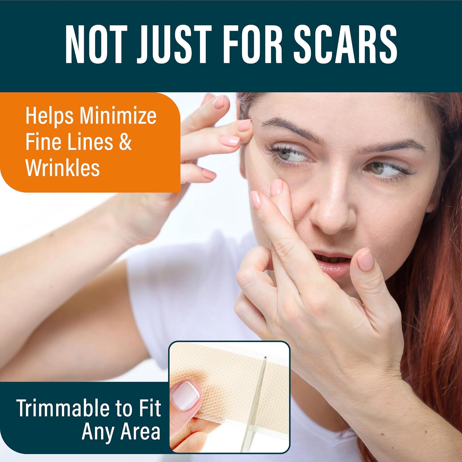 NUVADERMIS Silicone Scar Tape for Surgical Scars