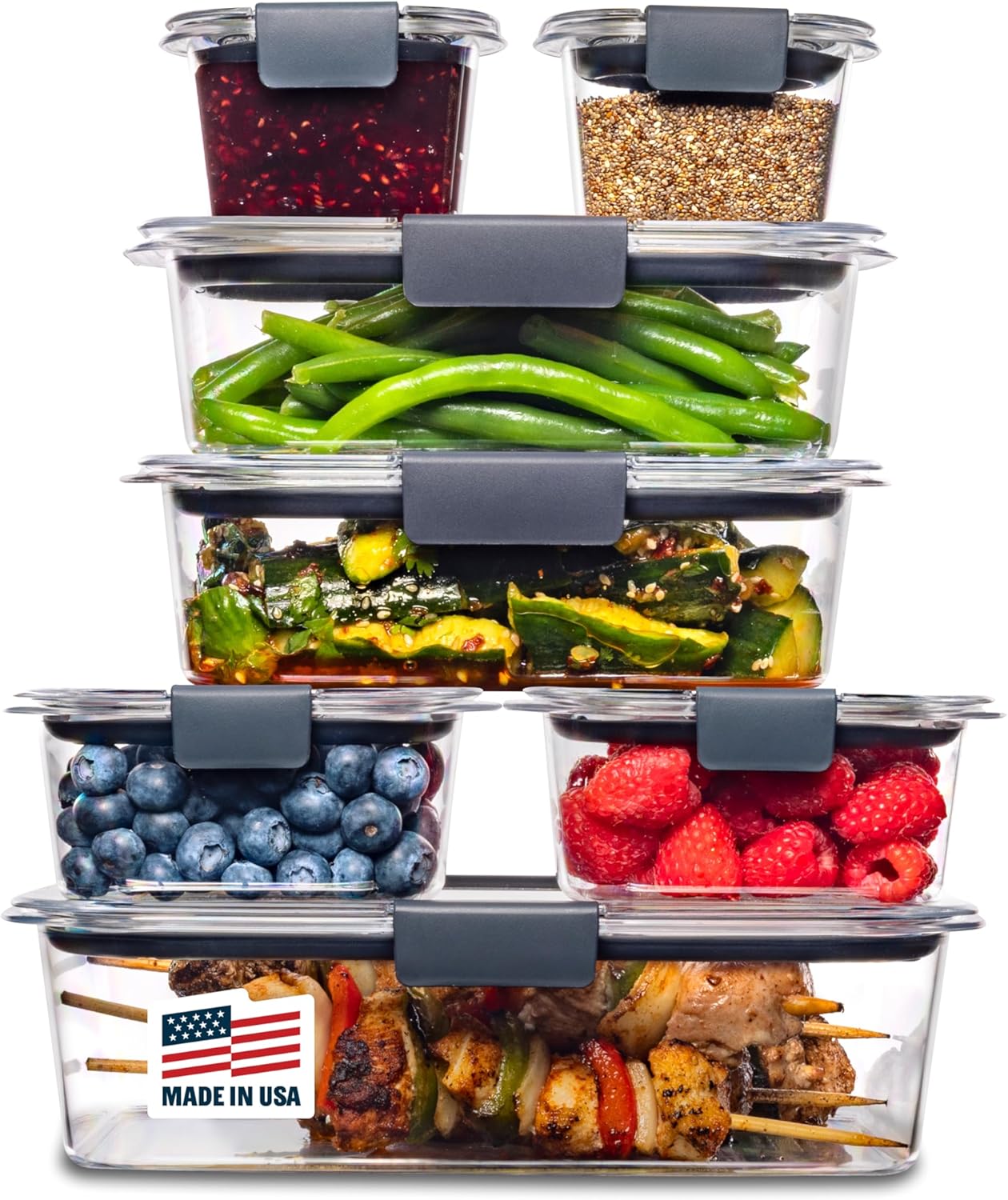 Rubbermaid Brilliance Food Storage