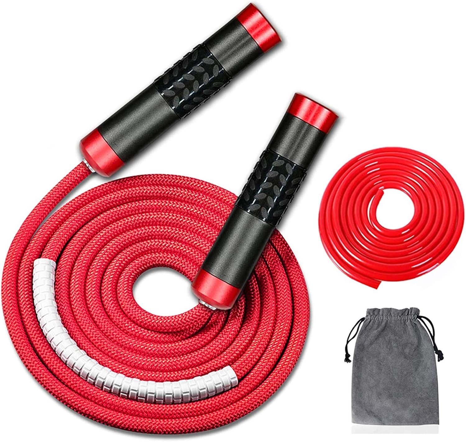 Redify Weighted Jump Rope for Workout Fitness