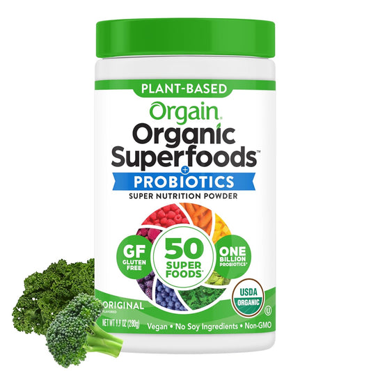 Orgain Organic Greens Powder – 50 Superfoods