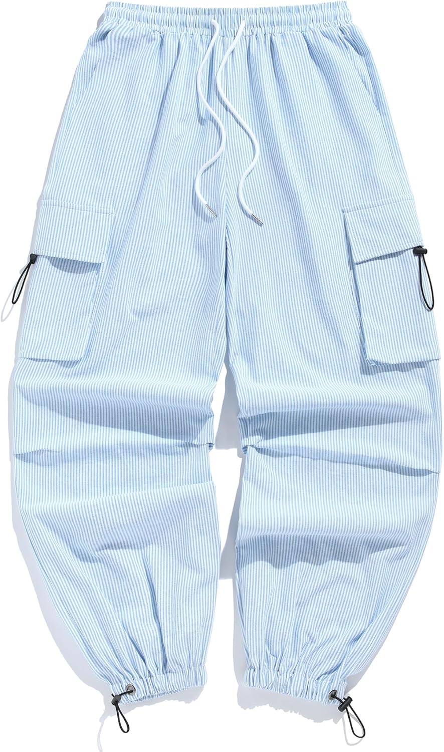 ZAFUL Flat Pocket Parachute Pants for Men