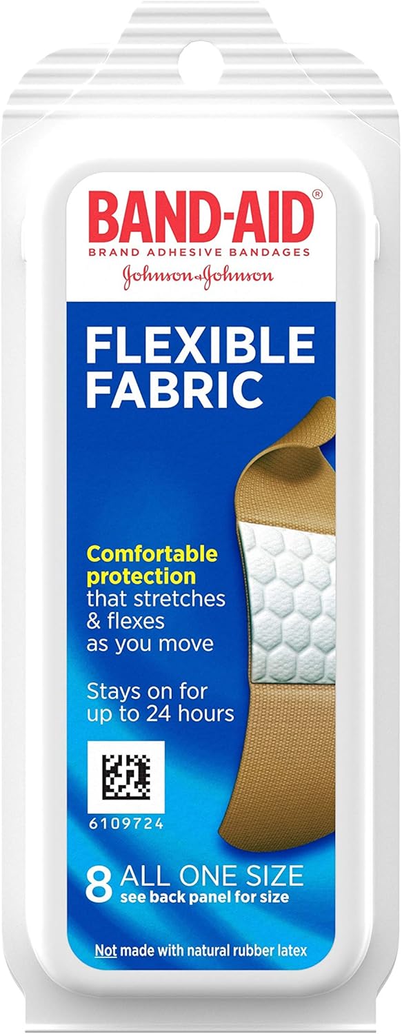 Band-Aid Brand Flexible Fabric Sterile Adhesive Bandages