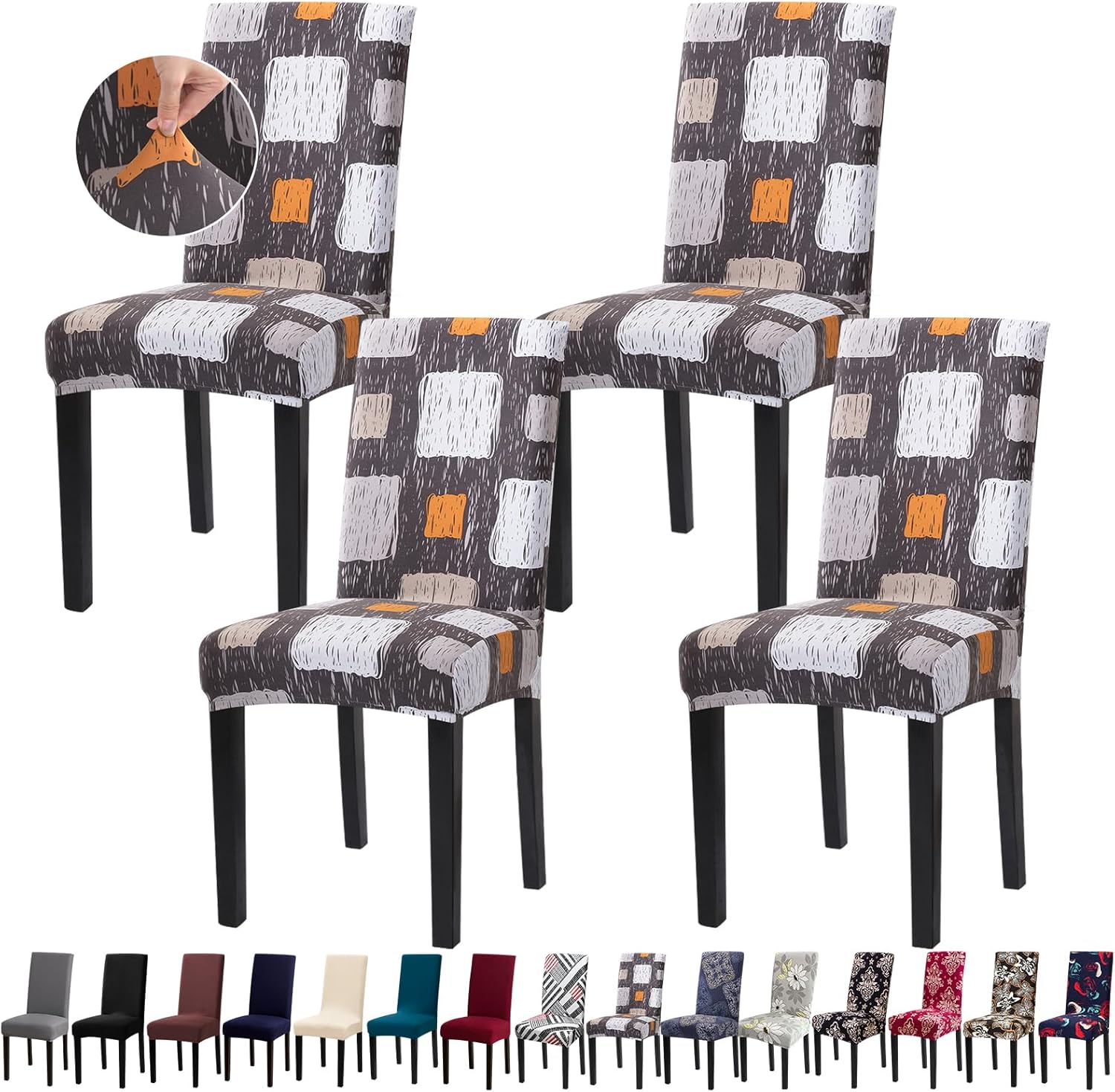 Chair Covers Stretch Kitchen Dining Room