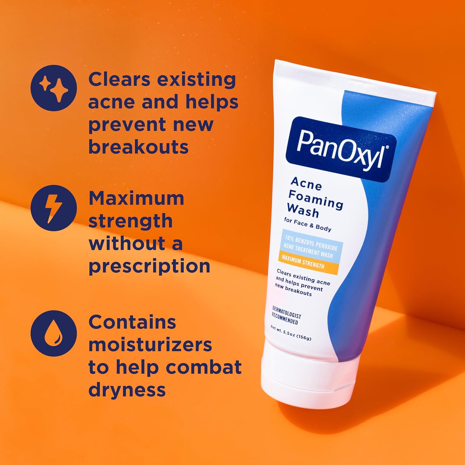 PanOxyl Acne Foaming Wash Max Strength