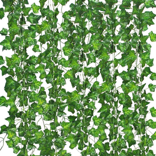 12 Pack Fake Vines for Room Decor Artificial Ivy Garland